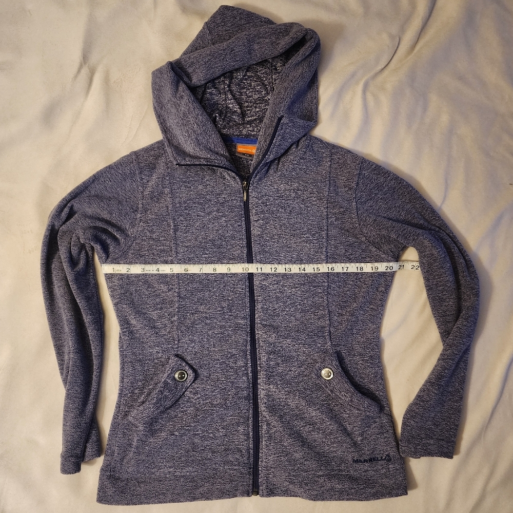 Purple Merrell Size Medium FullZip Hooded Jacket